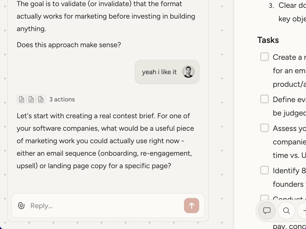 aicofounder Interface